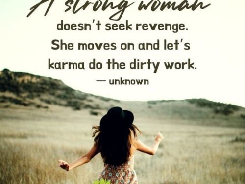 a strong woman
