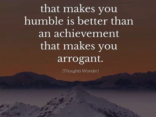 humble vs arrogant