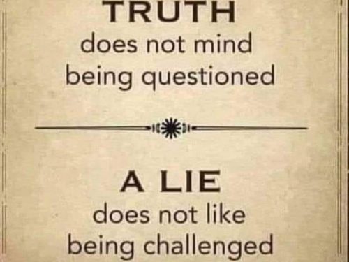 truth does not mind