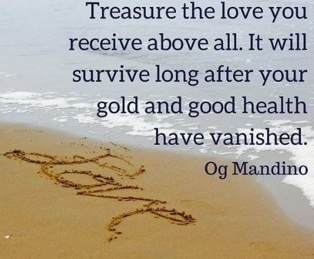 treasure the love