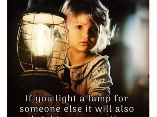 light a lamp