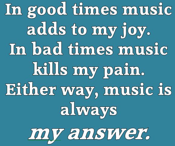 music-is-the-answer