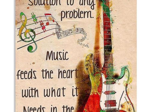 music feeds the heart