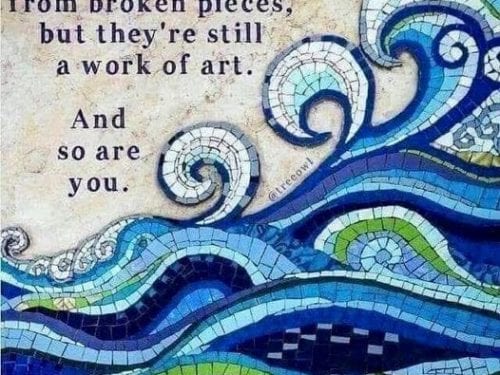 mosaic quote